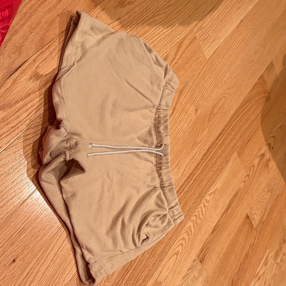 Women's Tan Casual Shorts